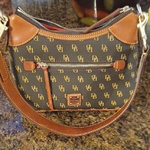 Dooney & Bourke Brown and Gold Women's Bag